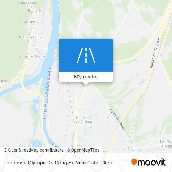 Impasse Olympe De Gouges plan