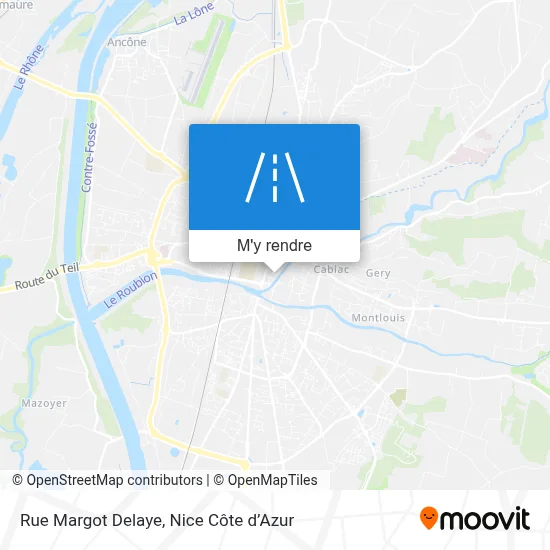 Rue Margot Delaye plan