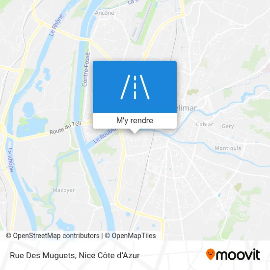 Rue Des Muguets plan