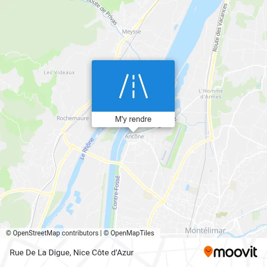 Rue De La Digue plan