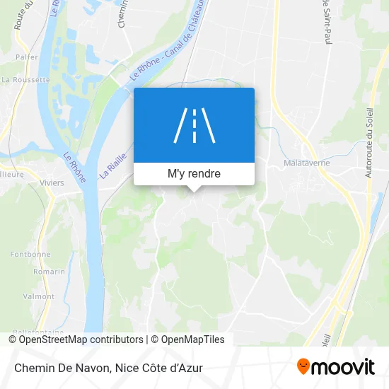 Chemin De Navon plan
