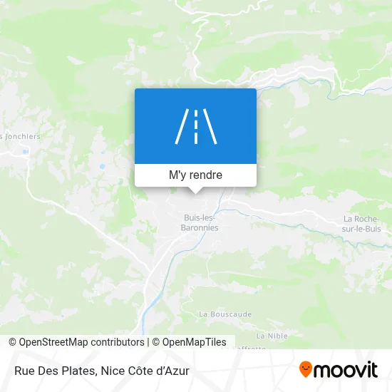 Rue Des Plates plan