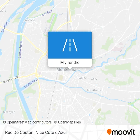 Rue De Coston plan