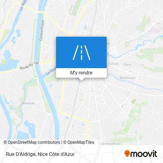Rue D'Aldrige plan