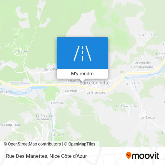 Rue Des Manettes plan