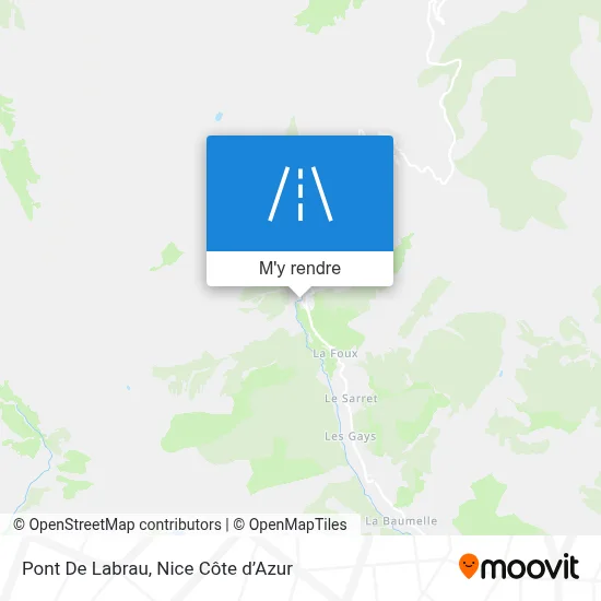 Pont De Labrau plan