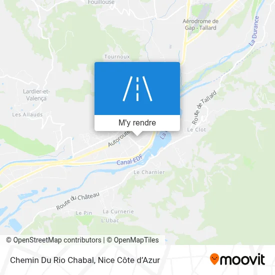 Chemin Du Rio Chabal plan