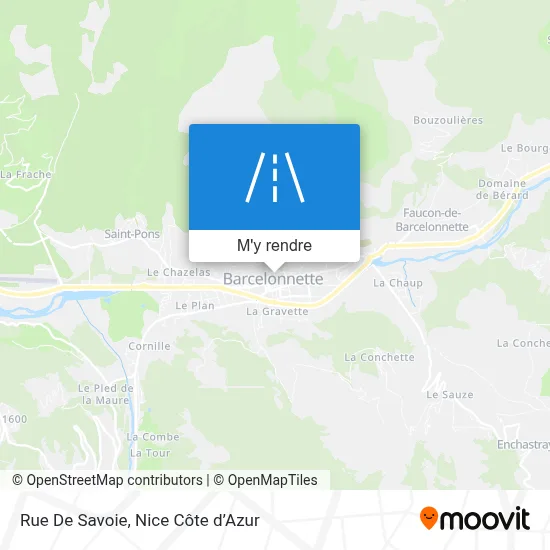 Rue De Savoie plan