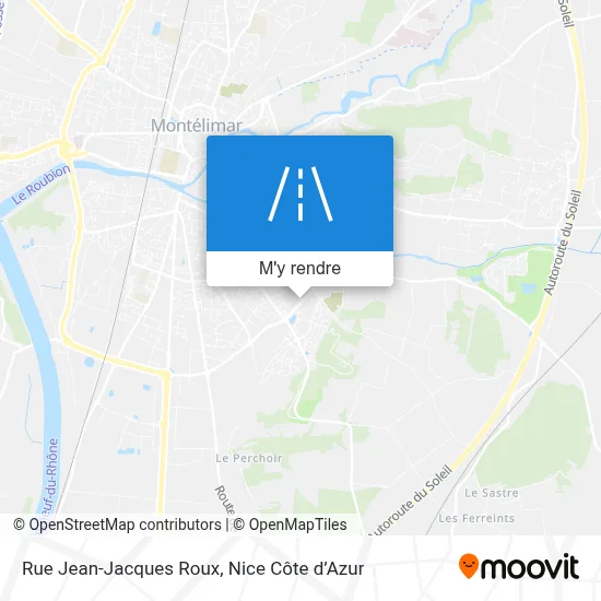 Rue Jean-Jacques Roux plan