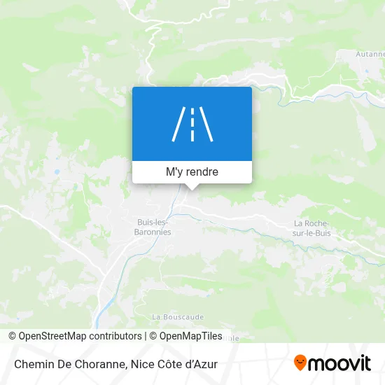 Chemin De Choranne plan