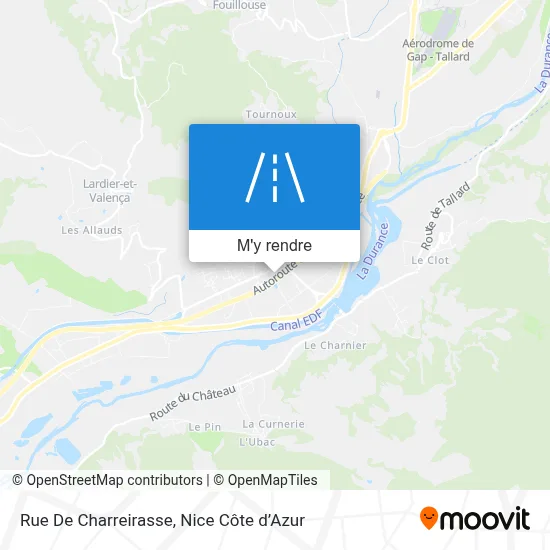 Rue De Charreirasse plan