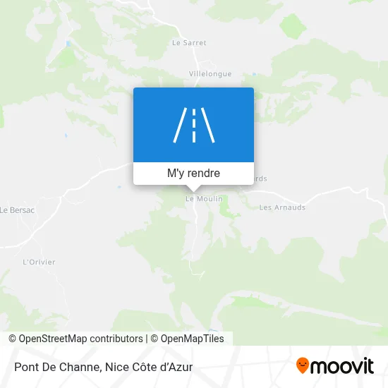 Pont De Channe plan