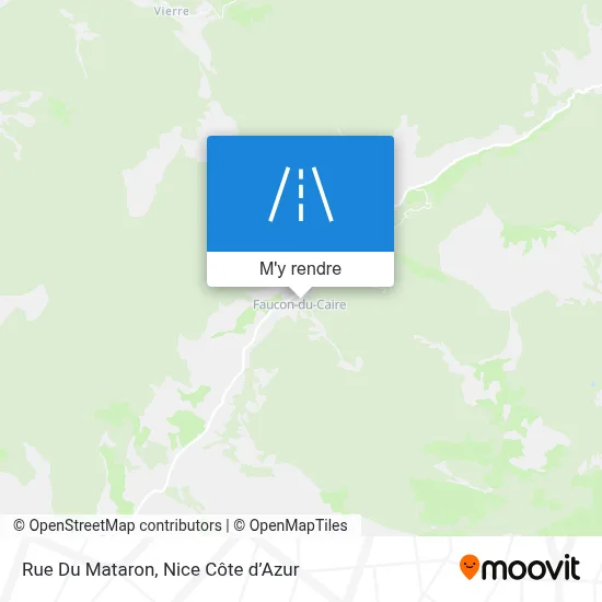 Rue Du Mataron plan