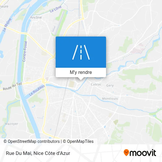 Rue Du Mai plan