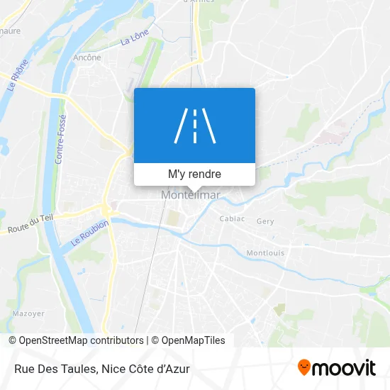 Rue Des Taules plan