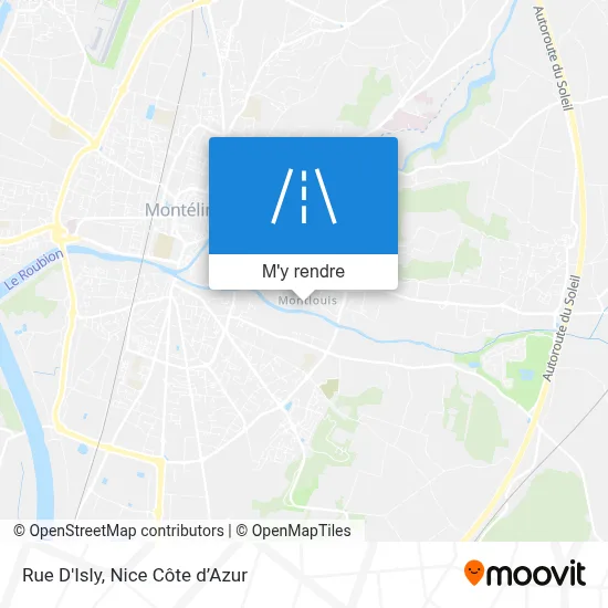 Rue D'Isly plan