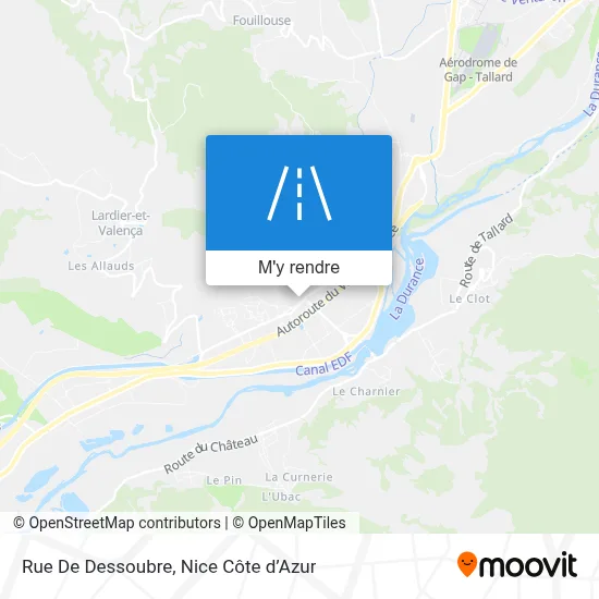 Rue De Dessoubre plan