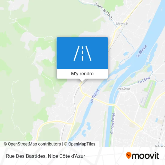 Rue Des Bastides plan