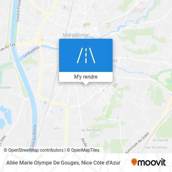 Allée Marie Olympe De Gouges plan