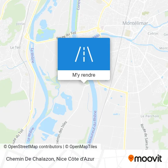 Chemin De Chalazon plan