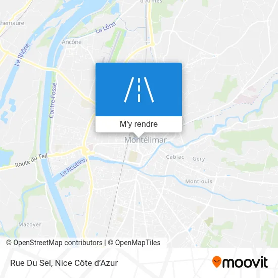 Rue Du Sel plan