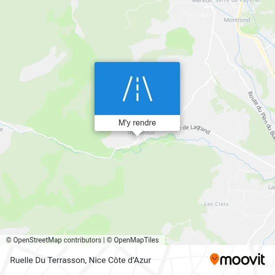 Ruelle Du Terrasson plan
