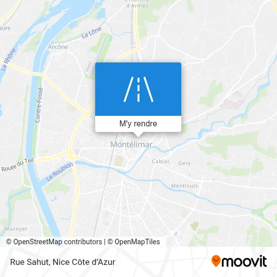 Rue Sahut plan