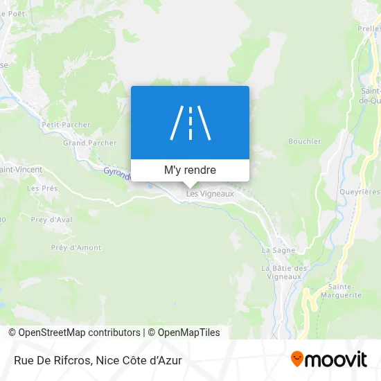 Rue De Rifcros plan