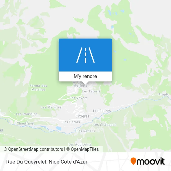 Rue Du Queyrelet plan