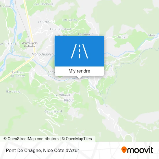 Pont De Chagne plan