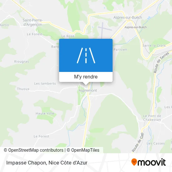 Impasse Chapon plan