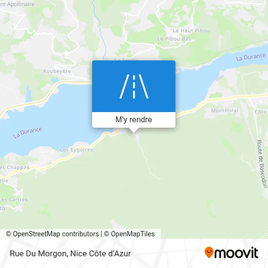 Rue Du Morgon plan