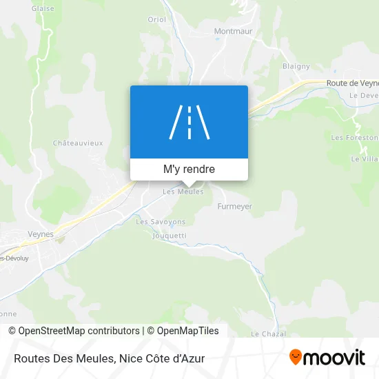 Routes Des Meules plan