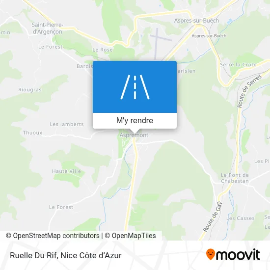 Ruelle Du Rif plan