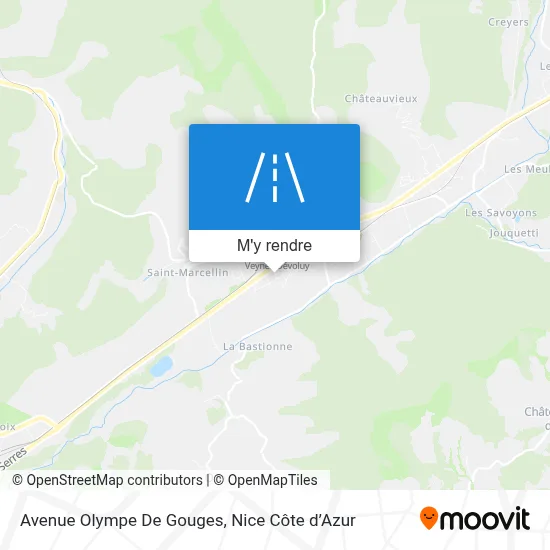 Avenue Olympe De Gouges plan