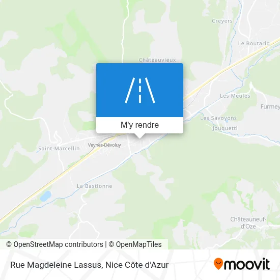 Rue Magdeleine Lassus plan