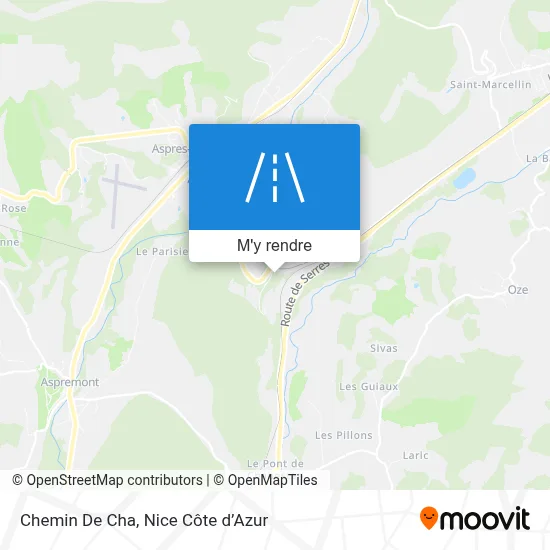 Chemin De Cha plan