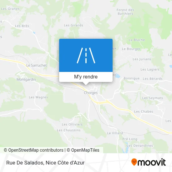 Rue De Salados plan