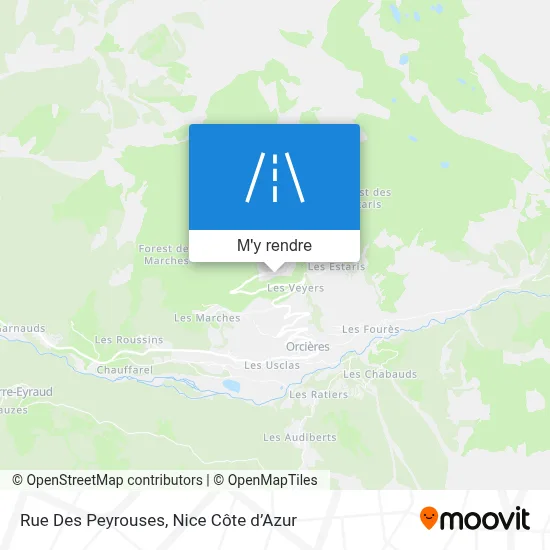Rue Des Peyrouses plan