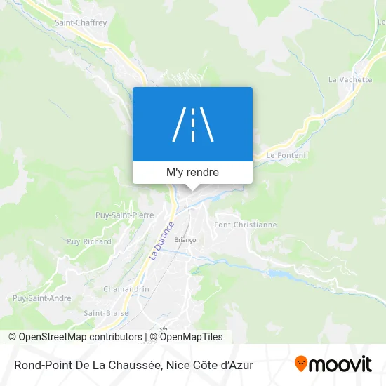 Rond-Point De La Chaussée plan