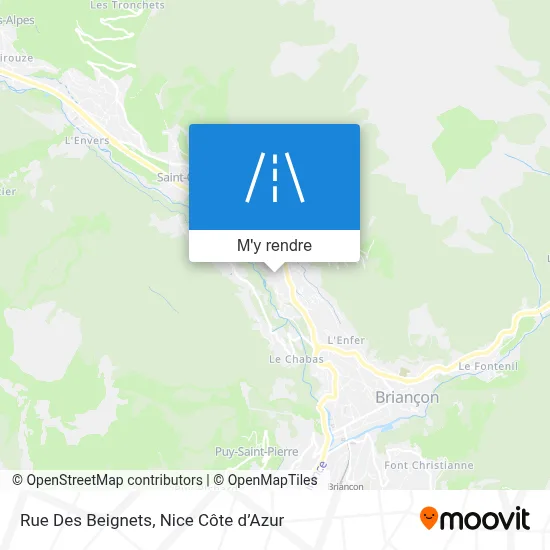 Rue Des Beignets plan