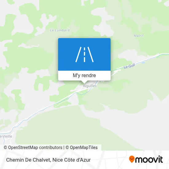 Chemin De Chalvet plan