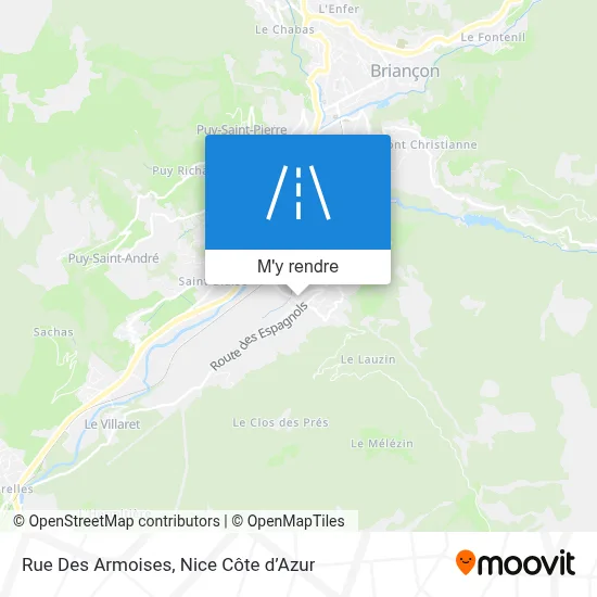 Rue Des Armoises plan