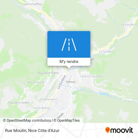Rue Moulin plan