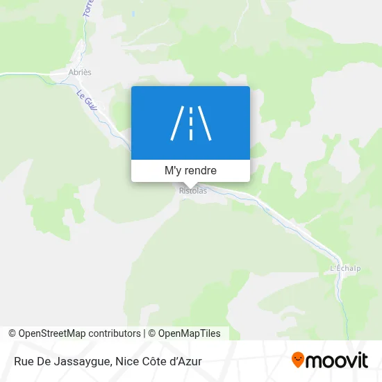 Rue De Jassaygue plan