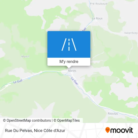 Rue Du Pelvas plan