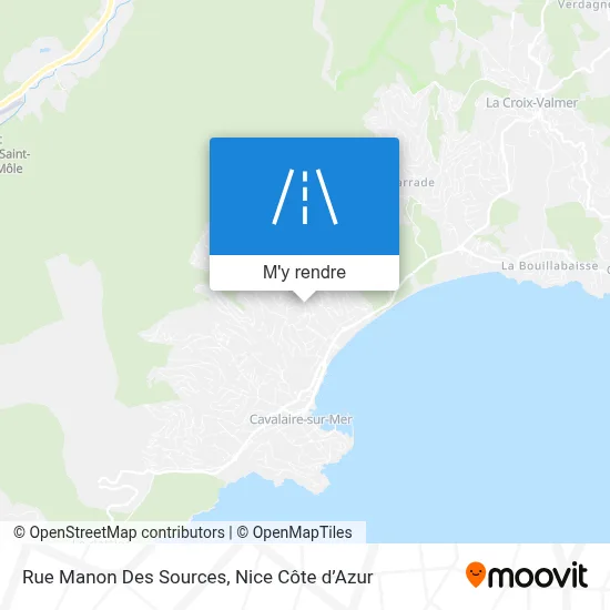 Rue Manon Des Sources plan