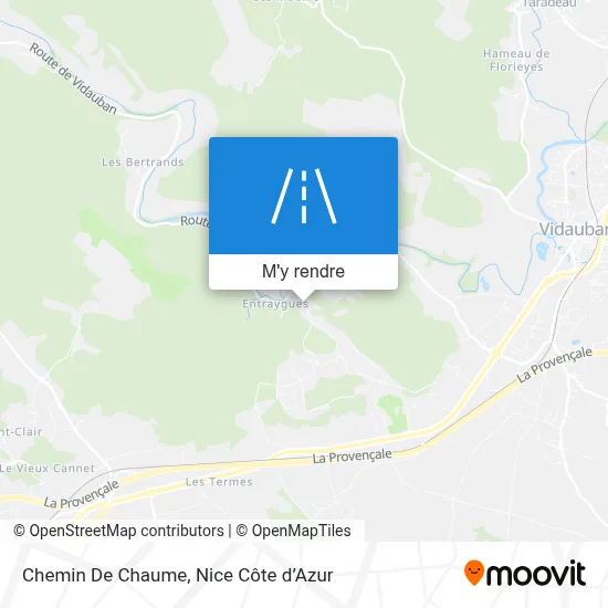 Chemin De Chaume plan
