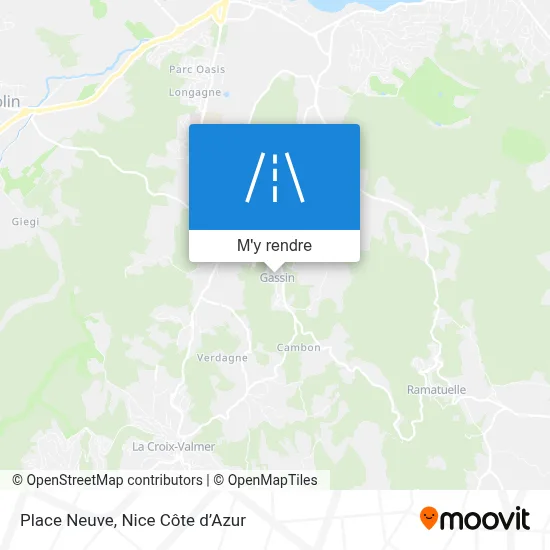 Place Neuve plan