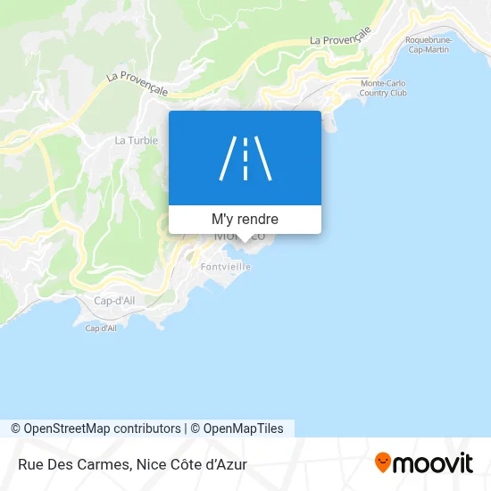 Rue Des Carmes plan